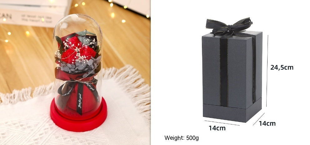 Le Bouquet Éternel "Symphonie" - Éclat Multiflore & Écrin Cadeau