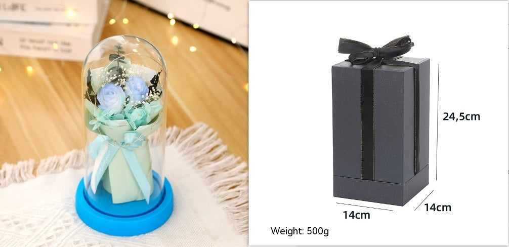 Le Bouquet Éternel "Symphonie" - Éclat Multiflore & Écrin Cadeau