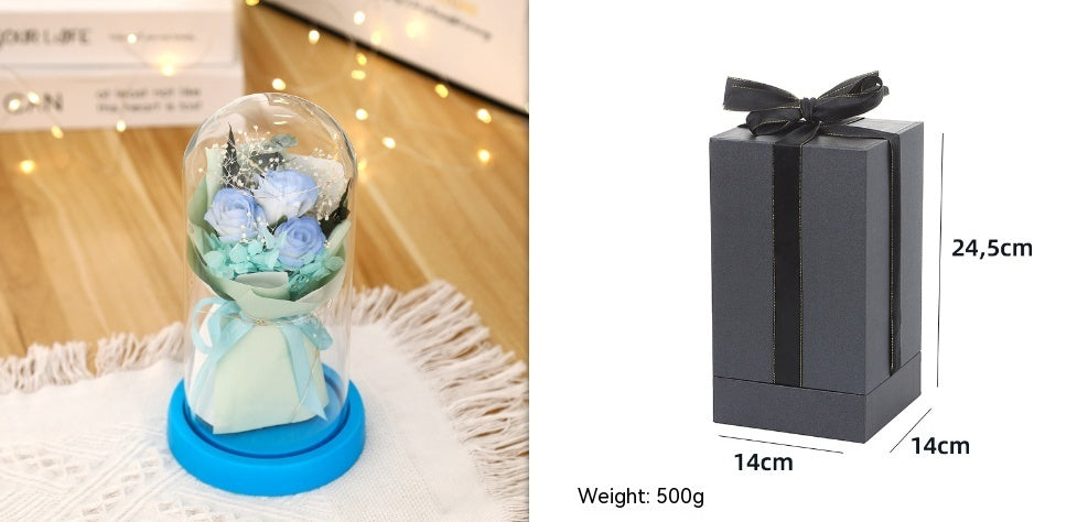 Le Bouquet Éternel "Symphonie" - Éclat Multiflore & Écrin Cadeau