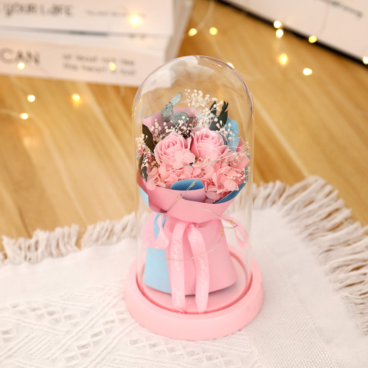 Le Bouquet Éternel "Symphonie" - Éclat Multiflore & Écrin Cadeau