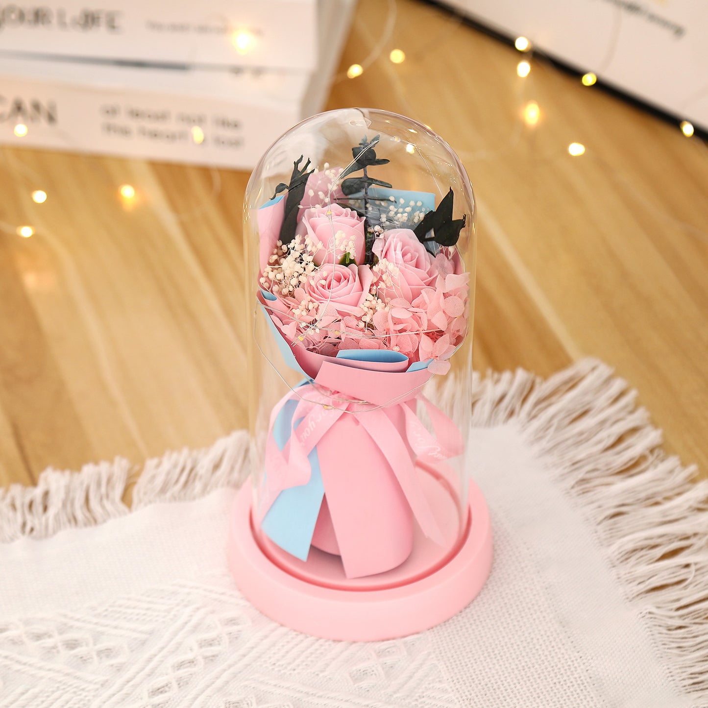 Le Bouquet Éternel "Symphonie" - Éclat Multiflore & Écrin Cadeau