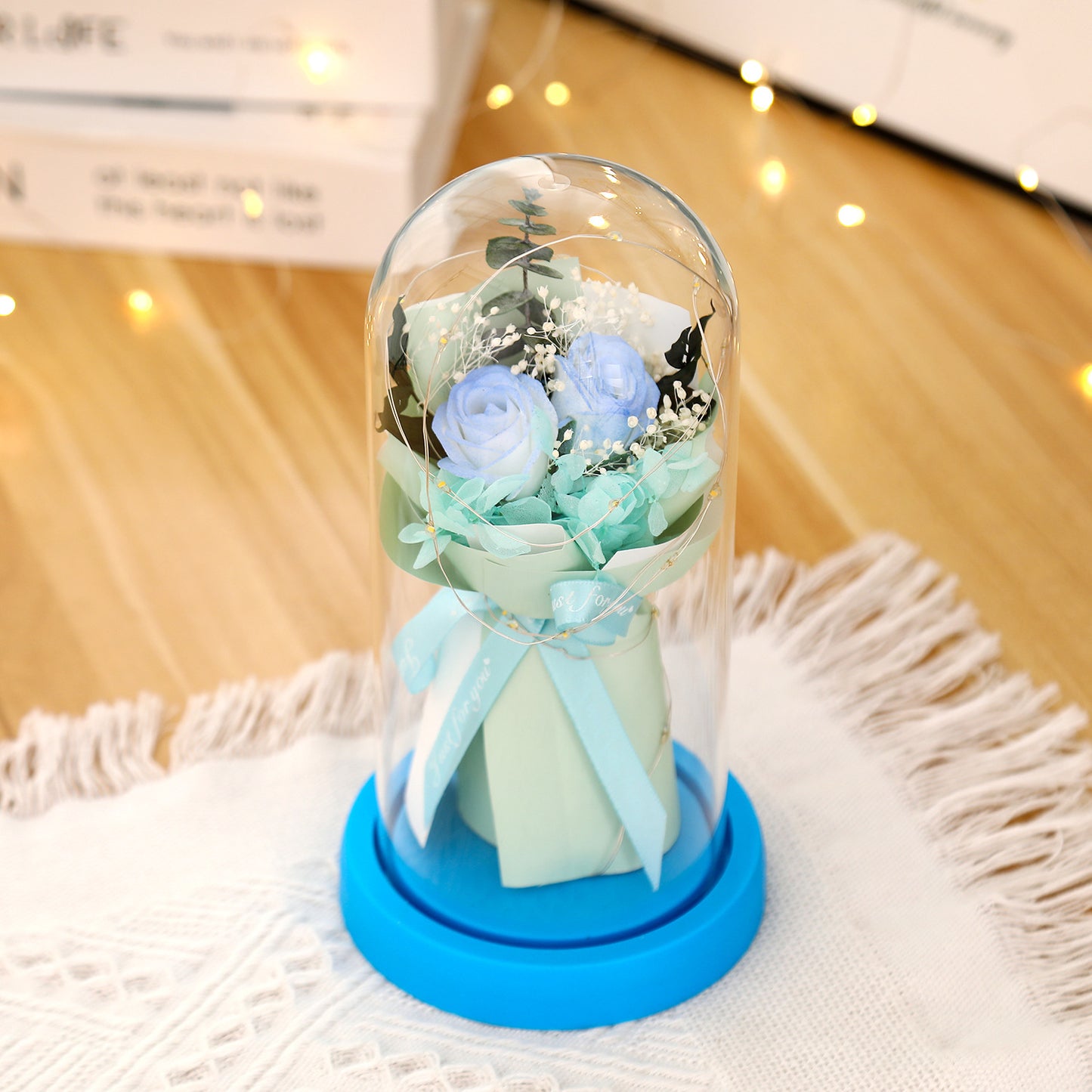 Le Bouquet Éternel "Symphonie" - Éclat Multiflore & Écrin Cadeau